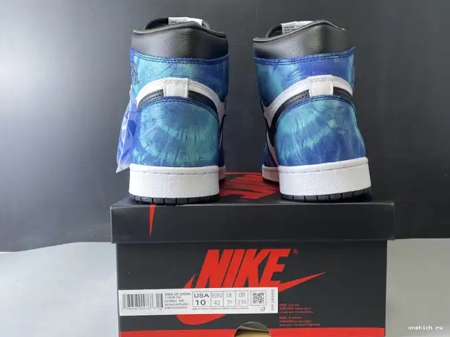 Rep Onekick High Tie-Dye CD0461-100 Air Jordan 1 OG 0501